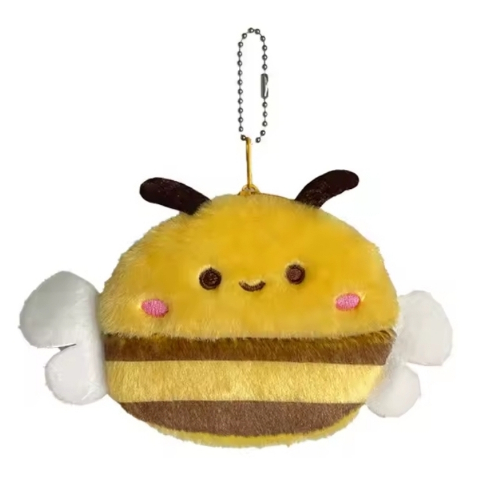 Bumble Bee Coin/Mini Pouch Purse, Bag Charm